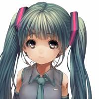 游戏人物可爱动漫萌初音头像初音未来微信高清