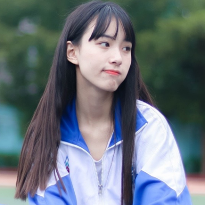 女生妹图片少女头像的清纯头像_微信浓眉穿着校服校服眉修图片
