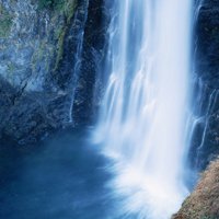 山水瀑布头像 山水瀑布流心间