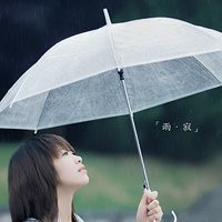 打伞女生头像_雨中打伞的女生头像图片_微信