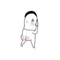 搞怪呆萌小女孩头像卡通【点击鼠标右键下载】
