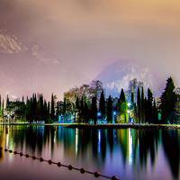 風景頭像夜景