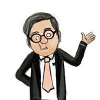 中年头像男卡通