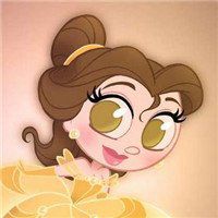 迪士尼公主头像卡通图片【点击鼠标右键下载】
