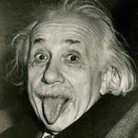 爱因斯坦头像图片 黑白爱因斯坦头像大图