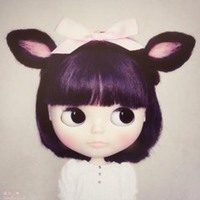 原创手绘女生短发头像_微信头像图片大全