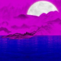 紫色山水图片微信头像_微信头像图片大全