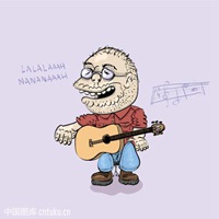 民谣风格漫画头像_微信头像图片大全