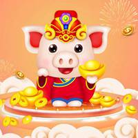 2019新年吉祥微信頭像恭賀新年吉祥如意頭像點擊鼠標右鍵下載