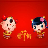 2019新年头像卡通 红色卡通喜庆头像图片_微信头像图片大全