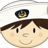戴海军帽的卡通头像 中国人民海军卡通头像图