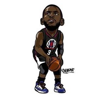 nba球星漫画头像 卡通q版nba球星头像_微信头像图片