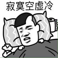 孤独寂寞冷表情包图片