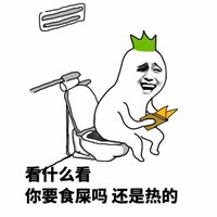 蹲坑拉屎表情包