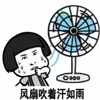 大风扇表情包图片