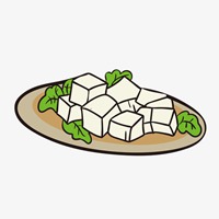 豆腐卡通头像图片
