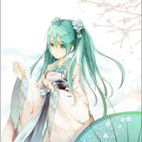 初音古装漫画头像_微信头像图片大全