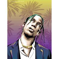 travisscott金色頭像_微信頭像圖片大全