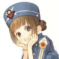 漂亮可爱的卡通女生头像