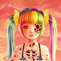 重口味个性卡通美妞儿头像卡通头像