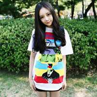 长发夏季清凉着装女生微