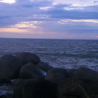 日落真美丽,海边唯美风景图片头像,日出更是迷人