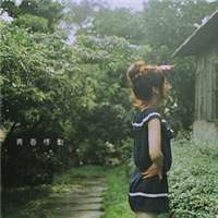 微信个性头像少女与诗人女生