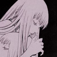 个性卡通意境头像一对