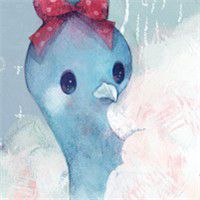 超萌可爱的唯美卡通情侣头像唯美意境姐妹花头