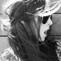 女生灰黑白非主流头像