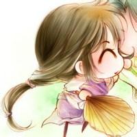 q版古风美女头像,非主流带字女生头像