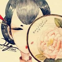 唯美的古风插画头像发现太多人喜欢你我就想远