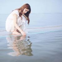 唯美海边意境头像