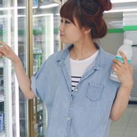 牛仔装情侣头像