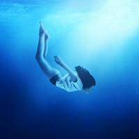 微信头像沉在海里