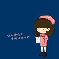 绘画女生带字心情微信头像可爱卖萌女生首选