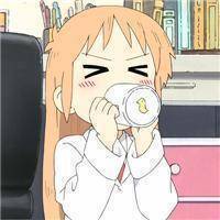 卡通萌妹子伤感头像每天每夜的守候,期盼你的回