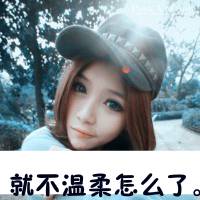 年超拽文字女生头像你要的温柔我学不会