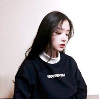 伤感头像女生冷淡图片精选侧面撑久了就放声哭