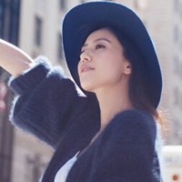 帽子的女生微信头像对你的思念越来越浓