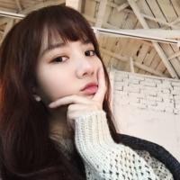 服装百搭的韩国美眉个性头像