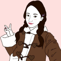 小清新手绘唯美女生插画头像|做一个爱打扮的女