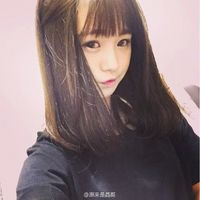 长发可爱的甜美女生头像
