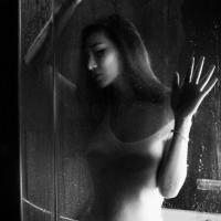 微信性感长发美女头像