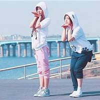 姐妹花清纯美女微信头像