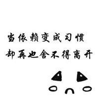 纯文字头像吧