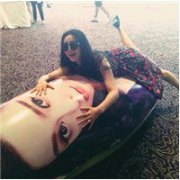 一无二很疯的女汉子微信个性头像