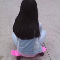 微信头像的女生背影