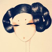 萌卡通头像女生