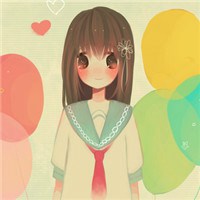 在谁肩头经典卡通女生头像